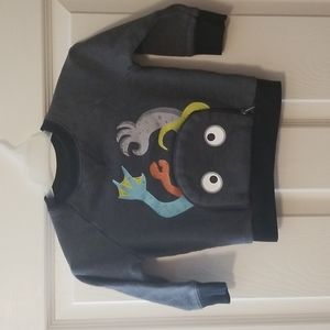 Cat & Jack monster pocket sweatshirt